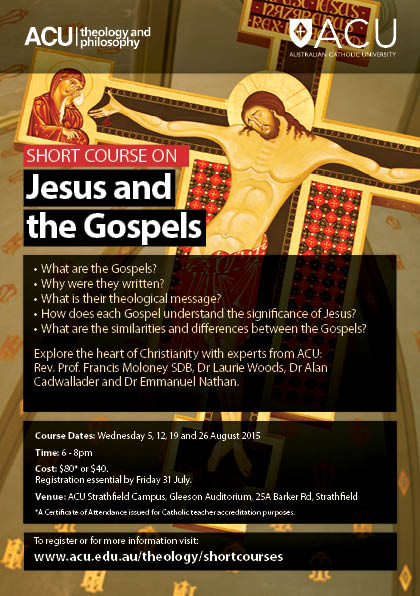 Short Course_Sydney_Jesus and the Gospels